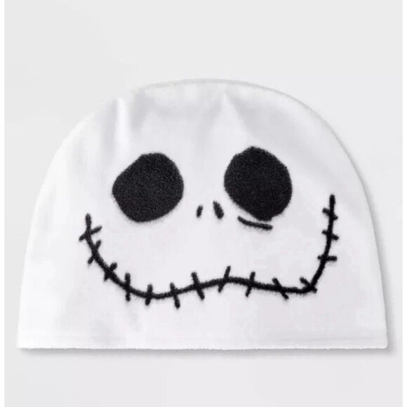 The Nightmare Before Christmas Jack Blanket Sleeper Footed Pajamas Hat 18 Months - Picture 3 of 6